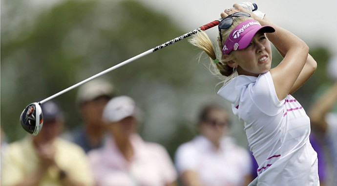 Jessica Korda during the third round of the 2013 U.S. Women's Open at Sebonack in Southampton, N.Y.