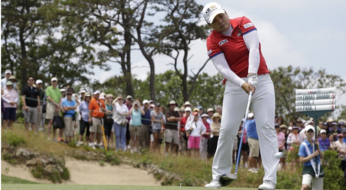 Inbee Park during the third round of the 2013 U.S. Women's Open at Sebonack in Southampton, N.Y.