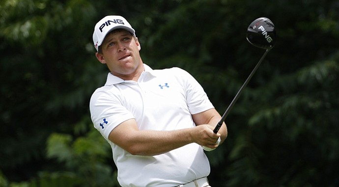 Daniel Summerhays during the third round of the John Deere Classic.