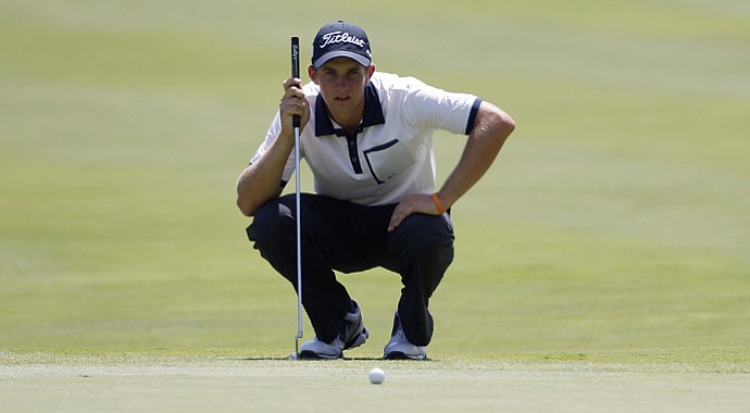 Patrick Rodgers during the third round of the John Deere Classic.