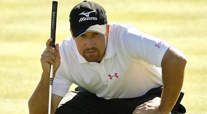 Chad Collins at the Bob Hope Classic.