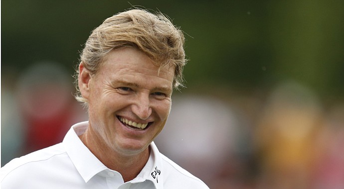 Ernie Els during the 2013 BMW Open.