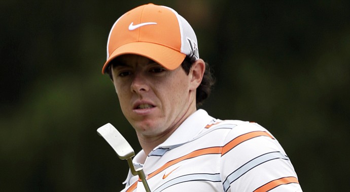Rory McIlroy during practice for the 2013 U.S. Open.
