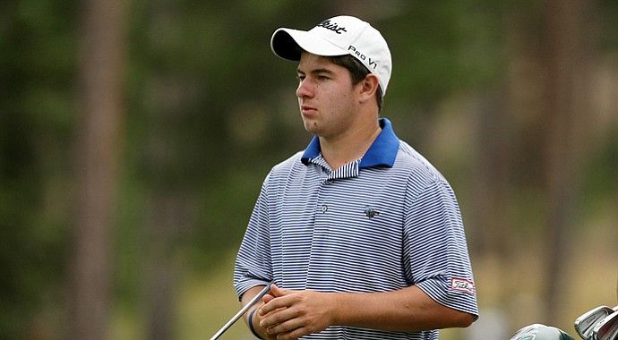 Cameron Young during the 2013 U.S. Junior Amateur.
