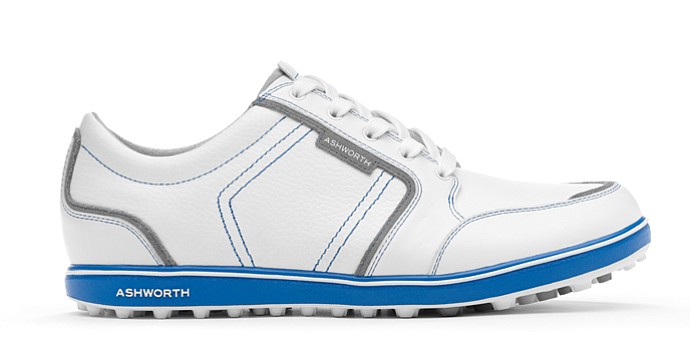 Ashworth Golf's Cardiff ADC spikeless golf shoe for men.