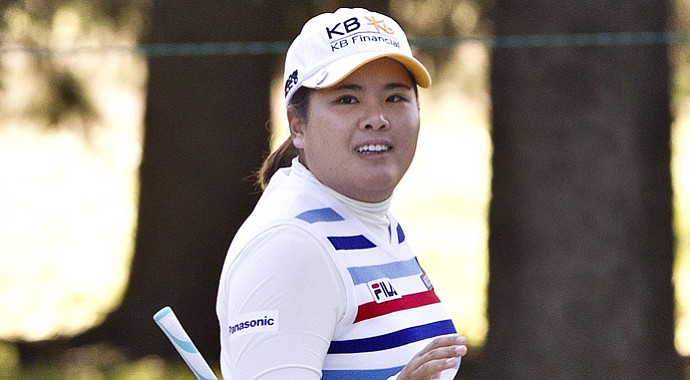 Inbee Park during the second round of the 2013 Canadian Women's Open in Edmonton, Alberta.