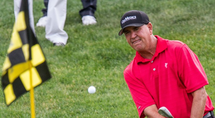 John Riegger during the 2013 Boeing Classic on the Champions Tour.