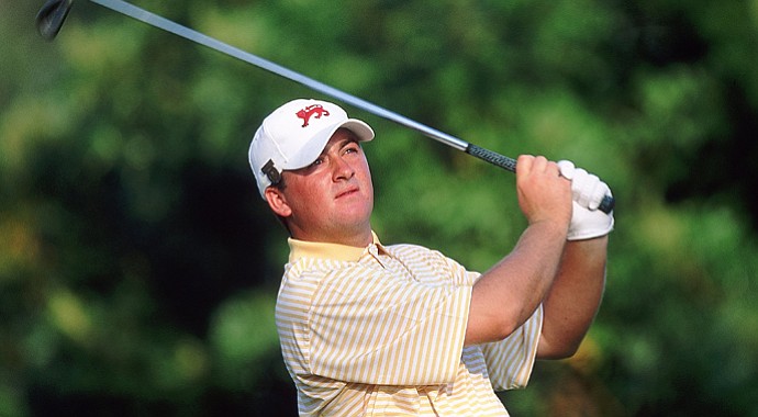 Graeme McDowell during the 38th Walker Cup match played at the Ocean Forest Golf Club in Sea Island, Ga.