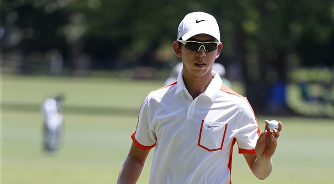 Seung-Yul Noh during the 2013 Sanderson Farms Championship on PGA Tour.