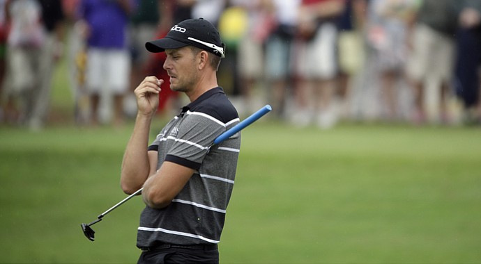 Henrik Stenson during the Tour Championship, the final event of the 2013 FedEx Cup playoffs on PGA Tour, at East Lake in Atlanta.