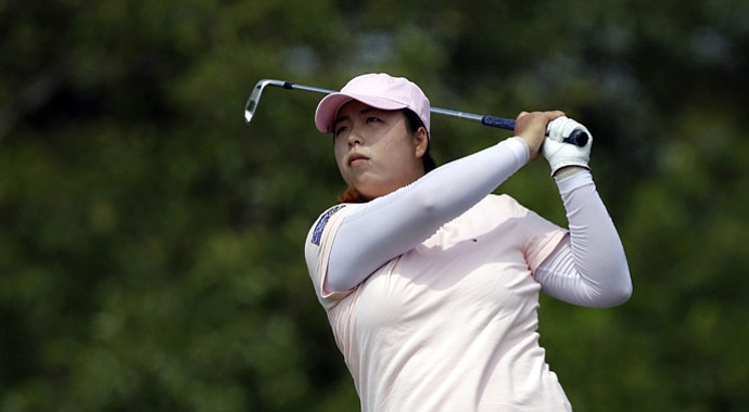 Shanshan Feng of the LPGA during the 2013 Women's Open.
