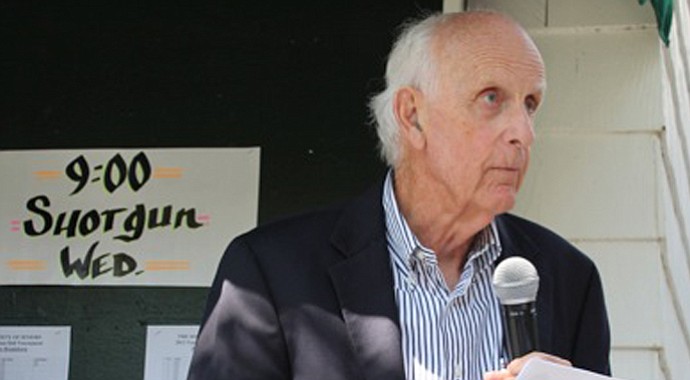 John W. Harrigan, 2013 Yancey Ford Award winner, is known for service to senior and state golf associations.