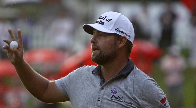 Ryan Moore during his win in the PGA Tour's 2013 CIMB Classic in Malaysia.