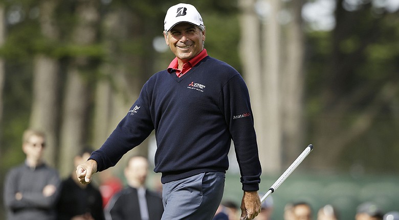 Fred Couples during his win in the 2013 Charles Schwab Cup Championship in San Francisco.