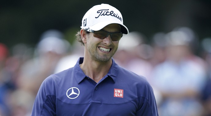 Adam Scott during the 2013 PGA Championship.