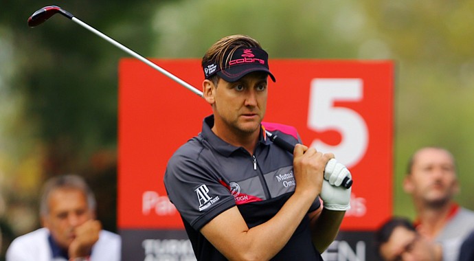 Ian Poulter during the 2013 Turkish Open.