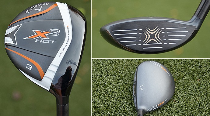 Callaway X2 Hot fairway wood.