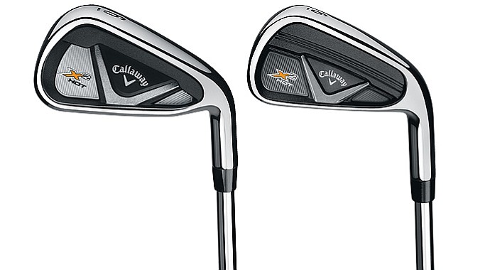 Callaway X2 Hot and X2 Hot Pro irons.