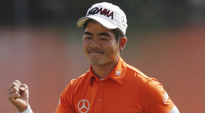 2013 Manila Masters winner Liang Wen-chong is shown earlier in the year during HSBC Champions in his native China.