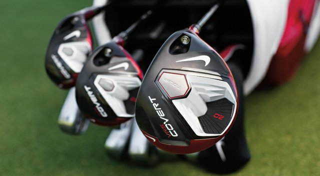 The Nike VRS Covert 2.0 Tour driver, fairway woods and hybrids.