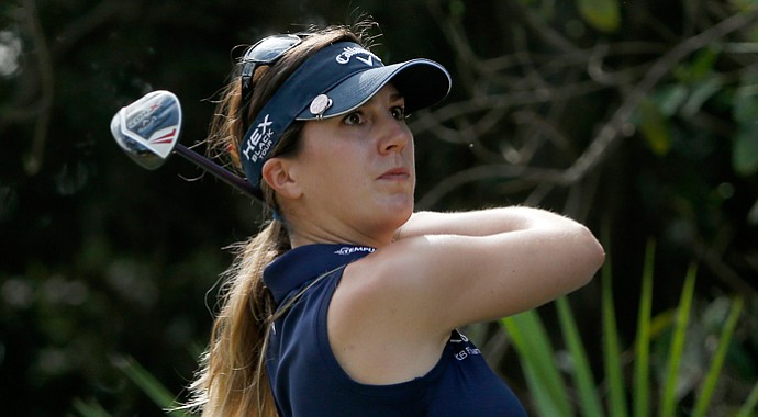 Sandra Gal during the second round of the 2013 LPGA CME Group Titleholders.