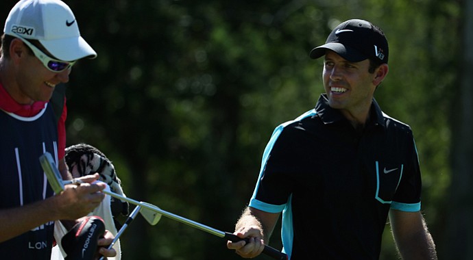 Charl Schwartel during the third round of the European Tour's 2013 Alfred Dunhill Championship.