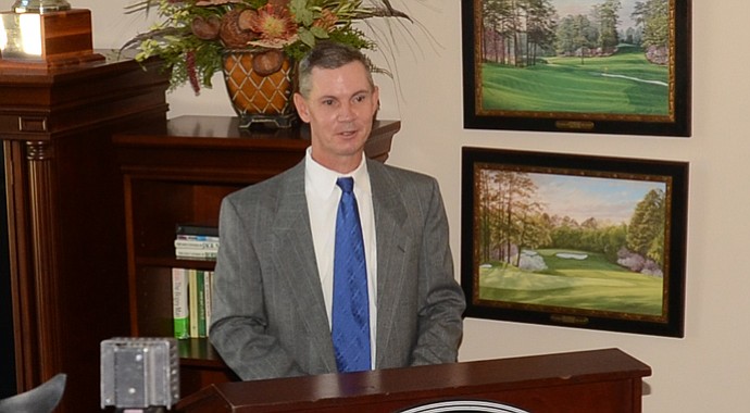 Jack O'Keefe was named head men's golf coach at Georgia Regents Augusta on Monday.