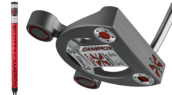 Titleist Scotty Cameron Futura X Dual Balance putter.