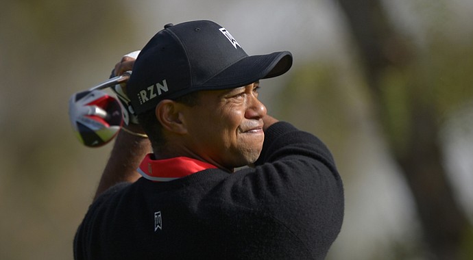 Tiger Woods during the final round of the 2013 Northwestern Mutual World Challenge.