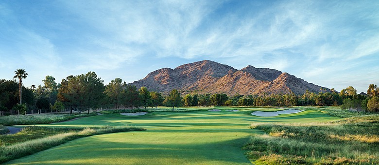 Ambiente's 13th hole at Camelback Golf Club in Scottsdale, Ariz.