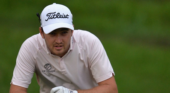 Daniel Brooks during the first round of the Nelson Mandela Championship.