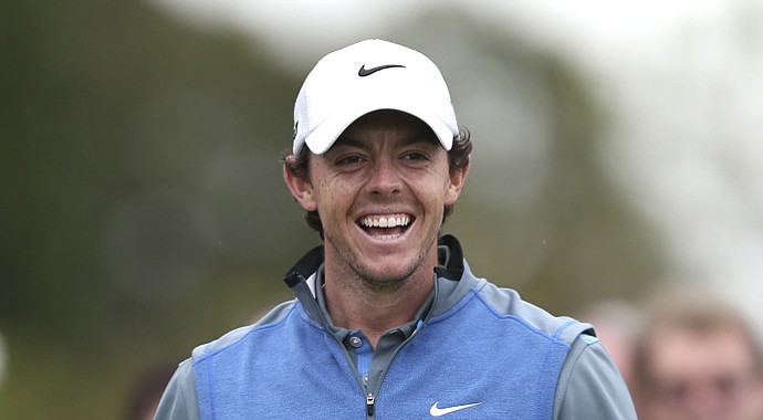 Rory McIlroy during his Australian Open win.