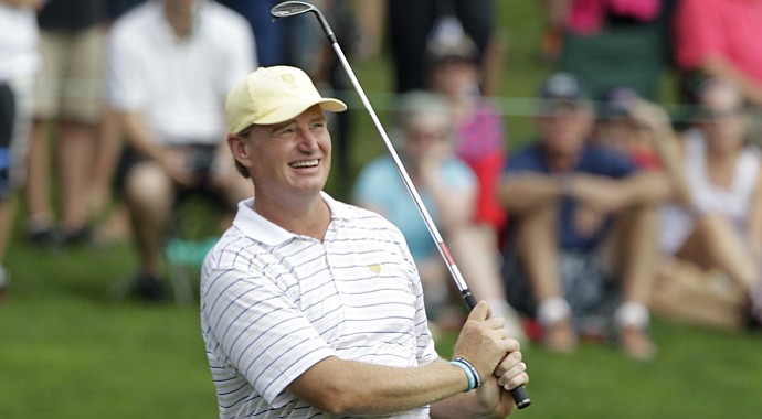 Ernie Els during the 2013 Presidents Cup.