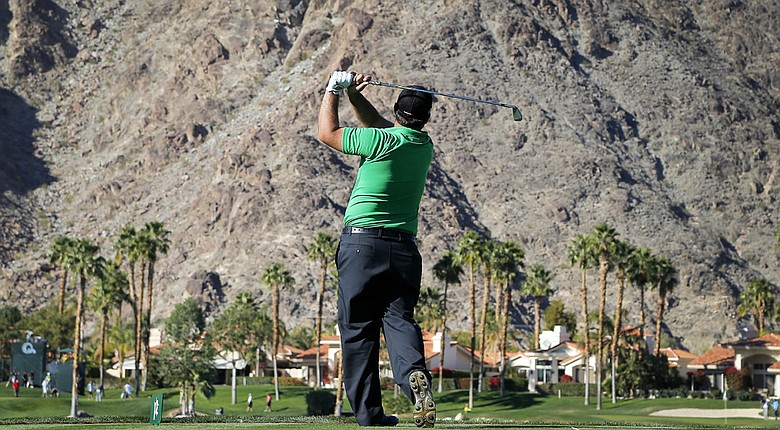 Patrick Reed during the first round of the PGA Tour's 2014 Humana Challenge in La Quinta, Calif.