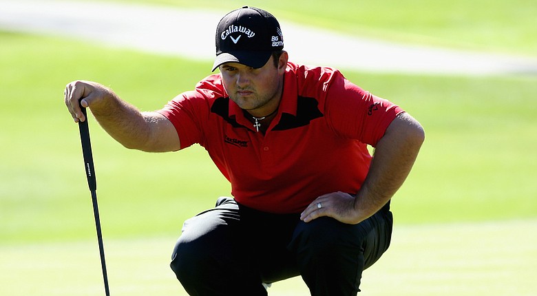 Patrick Reed during the second round of the Humana Challenge.