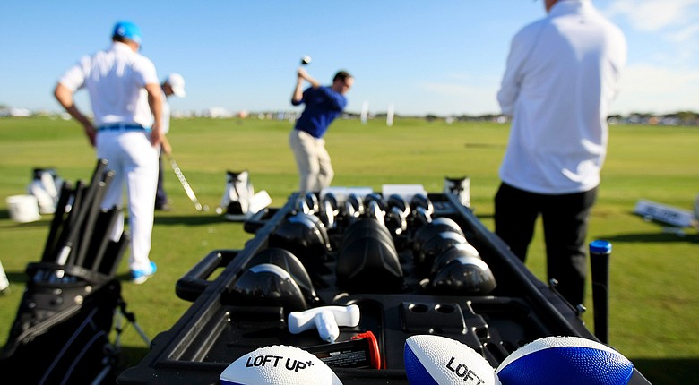 TaylorMade showed off the SLDR and more of its newest drivers at the PGA Show Demo Day at Orange County National near Orlando, Fla.