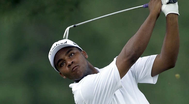 Harold Varner III, a hot hand on the Web.com Tour of late, is receiving an exemption into the PGA Tour's 2014 Northern Trust Open (shown here during the 2013 U.S. Open).