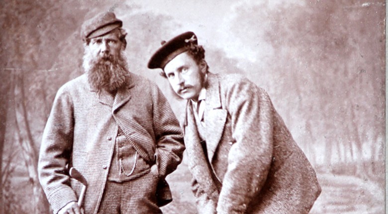 One of 42 photos from Old Tom Morris' personal photography collection that was sold recently by Green Jacket Auctions.