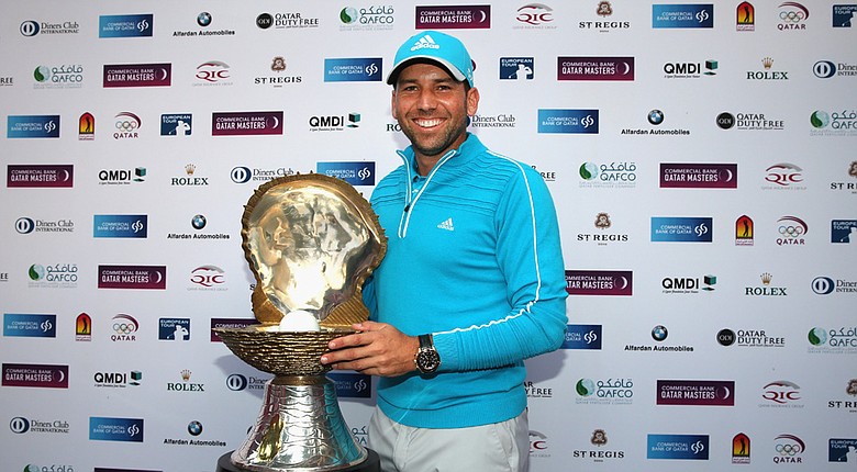 Sergio Garcia won the 2014 Qatar Masters in a three-hole playoff.