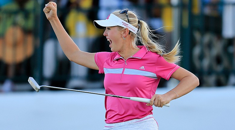 Jessica Korda birdies the 72nd hole to win the LPGA's 2014 Pure Silk Bahamas Classic.