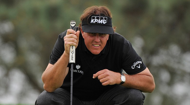 Beside a master golfer, involved business man, devoted family man and charitable mover, Phil Mickelson also likes to support his hometown San Diego Chargers.