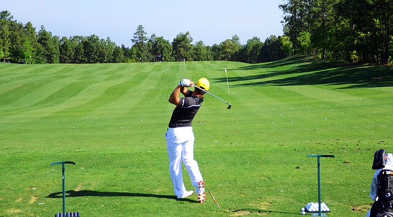 Current Arizona State freshman Ki Taek Lee, pictured on the range during last year's Junior Invitational at Sage Valley, will make his first PGA Tour start at the 2014 Waste Management Phoenix Open.