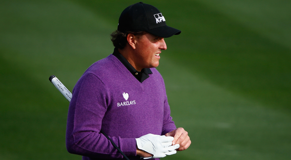 Phil Mickelson, Lee Westwood, Bubba Watson, Keegan Bradley. They'll provide plenty of on-course fireworks, while the crowd promises to be as rowdy as it normally is in Phoenix. Follow our Round 1 live blog now!