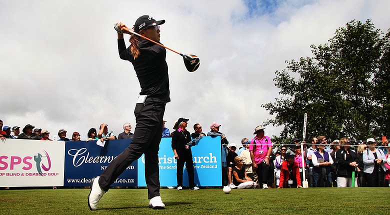 Lydia Ko returns home to New Zealand to play in the New Zealand Women's Open where she is one-shot off the lead.