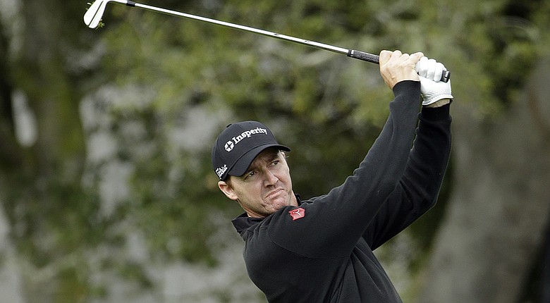 Jimmy Walker during the final round of the PGA Tour's 2014 AT&T Pebble Beach National Pro-Am.