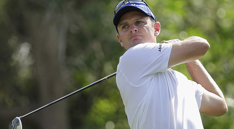 Justin Rose is returning from a shoulder injury at the PGA Tour's 2014 Northern Trust Open (shown here at the 2013 World Tour Golf Championship).