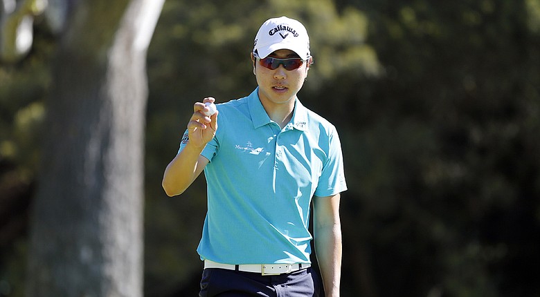 Sang-Moon Bae carded a 5-under 66 to grab the second-round lead at the Northern Trust Open.