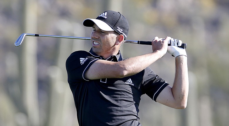 Sergio Garcia during Thursday's second round of the PGA Tour's 2014 WGC-Accenture Match Play at Dove Mountain in Marana, Ariz.