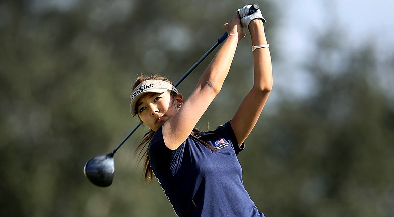 UCLA freshman Alison Lee helped end USC's winning streak with a 6-under-par performance in New Orleans.