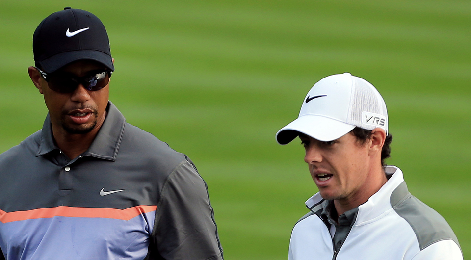 Tiger Woods Rory McIlroy